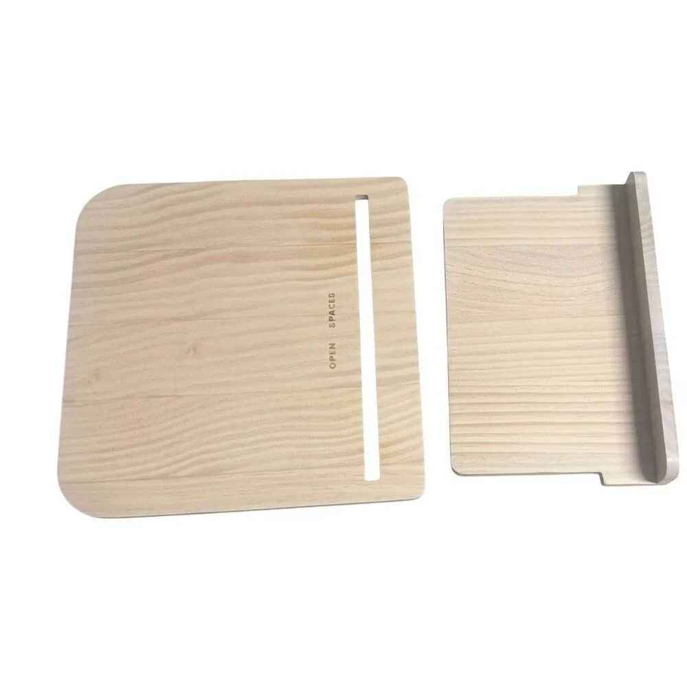 Cookbook Holder by‎ Open Spaces Light Pine Wood New in Box 10.6 X 10.7
